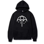 Uus Toodevihmavari Bring Me The Horizons Metall Graafiline Huppar Meestele Naistele Fliisist Pullover S&uuml;gis Talv Pikkade varrukatega Unisex Huppari XL black