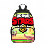 T&uuml;drukute seljakott, suure mahutavusega seljakott, koomiksilik kott meestele, praktiline ja loominguline &otilde;lakott parimale s&otilde;brale, paroodia uus Brawl Stars lastele