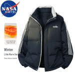 NASA MARVEL Men's Padded Stand Collar Winter Jacket 3XL