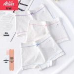 Teen Girls' Antibacterial Cotton Boxer Briefs 2XL