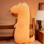 80-120cm Multika loom Kawaii Dinosaurus Krokodill Rebane Pl&uuml;&uuml;sm&auml;nguasjad Pehmed T&auml;idisega Pikk Magamisvoodi Padi Nukk Padi Lapsed T&uuml;drukud Kingitus 80cm