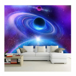 3D-tapeet Kosmoseuniversumi fotograafia taust Kodukaunistused Seinatapeet Elutuba Magamistoa sisekujundustapeet 200 cm(W) x 140 cm(H)