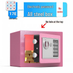 Kompakt seif seina sisse paigaldamiseks s&otilde;rmej&auml;ljelukuga &ndash; t&auml;isterasest, vargusvastane, kontori turvalisus