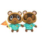 Sanei Boeki Animal Crossing: New Horizons K&Otilde;IKIDE T&Auml;HTEDE KOLLEKTSIOON Mamekichi & Tsubukichi (S) W20 x D10.5 x H15cm Pehmem&auml;nguasi DPA03