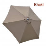 Veekindel P&auml;ikesevari Terrassimarkiis - Paksendatud M&uuml;&uuml;giputka ja Kioski Asendus 2m Diameter (Fits 6-Rib Umbrella) khaki