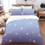 S&auml;delevad T&auml;hed Voodipesukomplekt Galaktika Tekikott, T&auml;htkuju Astroloogia Zodiaak Udukogu Tekikott Roosa Horoskoobid Tepikott EU Single(135x200cm)