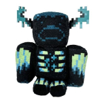 Minecraft kohev valvur suur pehmem&auml;nguasi, istuvas asendis, m&auml;nguasi teemandiga black