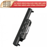 UUS Asendusaku Asus X45VD X55VD K55A K45V K55D X85V A85V P45V P55V A55VD A45V X75Ak X75VD A32-K55 A33-K55 A41-K55 S&uuml;learvuti aku 4400mAh