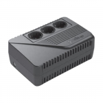Onduleur - Riello - iPlug SE IPE 600 - 600 VA - 360 Watt - 3 connecteurs de sortie - Noir