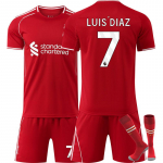 2526 Liverpool Kodu Nr. 7 Luis Diazi s&auml;rk L punane