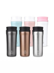 CARRY BOTTLE 360 Signatuur Isoleeritud Roostevabast Terasest Termokruus 450ml Telkimiskruus white