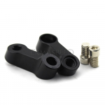 2TK Mootorratta Tahavaatepeeglid Pikendus T&otilde;stik 10MM P&auml;rip&auml;eva Peegli Pikendusadapterid MT09 MT07 FZ09 Universaalne must