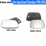 Jeep Grand Cherokee 1999-2010 vasakule/paremale k&uuml;ljele tahavaatepeegli soojendusega peegliklaas Left 05-10