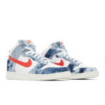 Nike Wmns Dunk High Pesitud Denim Naiste DV2181-900 EU 35.5 valge/punane