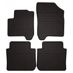 Dywaniki samochodowe gumowe do: Citroen C3 Picasso minvan (2008-2017) - czarne, dopasowane