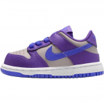Nike Dunk Low TD Wild Grape Beebi tossud Lilla College-hall Valge FB9107-007 23.5