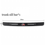 S&uuml;sinikkiust Autoukse L&auml;vepaku Kleebised Seat Leon FR+ Cupra Ibiza Altea Exeo Formula Racing Tagaluugi Kaitseraua Kaitsed Kleebised 1pcs-For-FR
