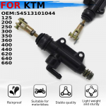 Motorcycle rear brake master cylinder For KTM 125 250 300 400 620 640 660 EGS EXC SX LC4 350 360 440 OEM:54513101044