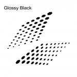 2 tk auto kere C-piilari kleebised Volkswagen VW ID.3 ID3 GTX T&auml;pid stiilis DIY vin&uuml;&uuml;lkile dekoratsioonikleebised auto tuuningutarvikud 57x21cm