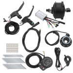 48V 250W rummumootoriga elektrijalgratta &uuml;mberehituskomplekt KT‑900S n&auml;idikuga 26-tollisele rattale Front-wheel drive