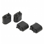 Door Bumper Cushion Perfect Fit Rubber Long Service Life Door Jamb Body Bumper Set Easy tallation Deform Proof for Car