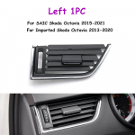 Octavia Auto Esikeskpaneeli Vasak Parem Keskmine Konditsioneeri Resti Paneelikate Skoda 2013- jaoks 5E0820951C Left 1PC
