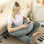 M&auml;ngupadi ergonoomiline U-kujuline s&uuml;learvuti padi k&uuml;&uuml;natoega t&auml;iskasvanutele ja lastele, k&auml;etugi heegeldamiseks, lugemiseks