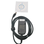 Uusim VCDS 24.7 VAG skanneri t&ouml;&ouml;riista kaabel OBD2 diagnostika HEX V2 Wesheu VCDS VAG COM SKODA VW autodele - A58X must