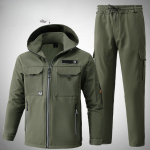 S&uuml;gis- ja talvine Velvet veekindel tuulekindel soe tormijope Soft Shell &uuml;likond meeste ja naiste kalap&uuml;&uuml;gi &otilde;ue&uuml;likond M hall