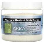 Abra Therapeutics, Moisture Revival kehakoorija, p&auml;evalille- ja roosikroonlehed, 10 untsi (283 g)