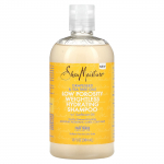 SheaMoisture, Viinamarjaseemne&otilde;li ja Teepuu&otilde;li, Madala poorsusega, Kaalutu niisutav &scaron;ampoon, 13 fl oz (384 ml)