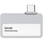 Lexar Professional Go V&auml;line Kaasaskantav SSD 1TB, USB 3.2 Gen 2 kuni 1050 MB/s Lugemine ja 1000 MB/s Valge