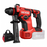 Devon 20V juhtmeta harjadeta SDS-Plus l&ouml;&ouml;kpuur CN pistikuga (adapter kaasas)