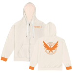 Tom Clancy's The Division 2 T&otilde;mblukuga Hupparid T&otilde;mblukuga Pikkade Varrukatega Meeste Dressipluusid M&auml;ngu Cosplay Graafilise Tr&uuml;kiga Pulloverid L white