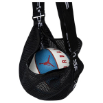 Jordan Logo Kudumisuur Mahutavus Pol&uuml;ester Kaks-&uuml;hes Hobo &Otilde;la Crossbody Korvpallikott Unisex kotid Must JD2433037AD-001 Jet Black,8/20