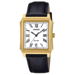 CASIO G SHOC 50m Veekindel Kvartsliikumine Ehtsa Nahkrihmaga Kell Unisex Valge sihverplaat MTP-B190GL-7BV White Dial