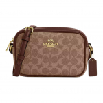 Kott Coach Jamie 20 Gold Label T&otilde;mblukuga Kaetud L&otilde;uend Kaamerakott Naiste &Otilde;lakott Pruun Tume-Pruun CY752-IMXHE Basic Set (Bag+Dust Bag)