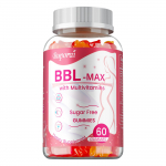 BBL -MAX Kummikommid - Multivitamiinidega, Tuharatele, T&otilde;stev, Pinguldav ja Skulpteeriv Tuharatele 120