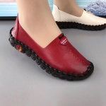 Velcro Kinnituspumbad Oxfordi kevad/suvised lamedad kingad rasedatele, pehme p&otilde;hjaga pehme pinnaga hingav naiste nahk 43