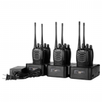 BAOFENG 6-kohaline mitme laadija BF-888S/777S/666S raadiosaatjatele (CN versioon)