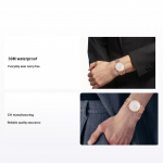 Tissot Lovely seeria kvartsmehhanism valge sihverplaat terasest rihm roosakuldne moodne lihtne kell meestele kellad T109.410.33.031.00 Rose Gold Strap