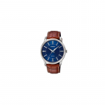 Casio 50M veekindel vabaajakvartskell nahast rihmaga meeste kellad Sinine MTP-1303PL-2AVEF Blue Dial