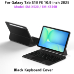 Maagiline klaviatuur Samsung Galaxy Tab S10 FE 10.9 X520 X526 jaoks &Uuml;mbris Tab S7 S8 S9 FE 11 S10 Lite jaoks Nutikas &uuml;mbris Folio Multi-touch English Layout