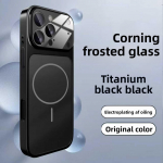 IPhone 17 Corning Gorilla Glass K&uuml;lmaefektiga Telefoni&uuml;mbris, Apple 11/16/17 Seeria Magnetiline Elektrol&uuml;&uuml;situd Telefoni&uuml;mbris ip17 PRO MAX