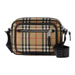 Burberry Vintage Check Nahast Kaamerakott Unisex &Otilde;lakott Kollane 8010152 Basic Set (Bag+Dust Bag)