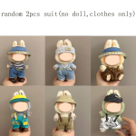 Nuku Aksessuaarid R&otilde;ivad Disaineri Sobivus loodud V1 V2 V3 6.69in/17cm Labubu Isikup&auml;ra Mood S&uuml;nnip&auml;ev Kingitus beige
