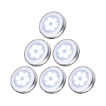 Sl 6 tk liikumisanduriga lamp. Kapi lamp. LED-andurvalgustid. Akutoitel