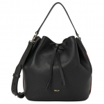 Bally Blys Logo Nahast Kopp-Tote Kott Naiste Kotid Must 6230731 Basic Set (Bag+Dust Bag)