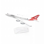 16cm Qantas Boeing 747 Lennukimudel Lennuk Die-cast metallist 1/400 m&otilde;&otilde;tkava Lennukid