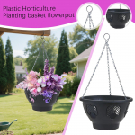 Plastikust aiandusistutuskorv, lillepott, rippuv korv, lillekorv One Size must
